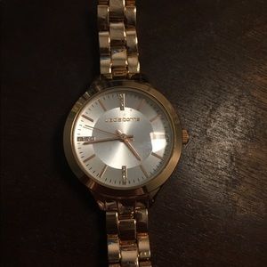 Beautiful BNWOT Rose Gold Liz Claiborne Watch
